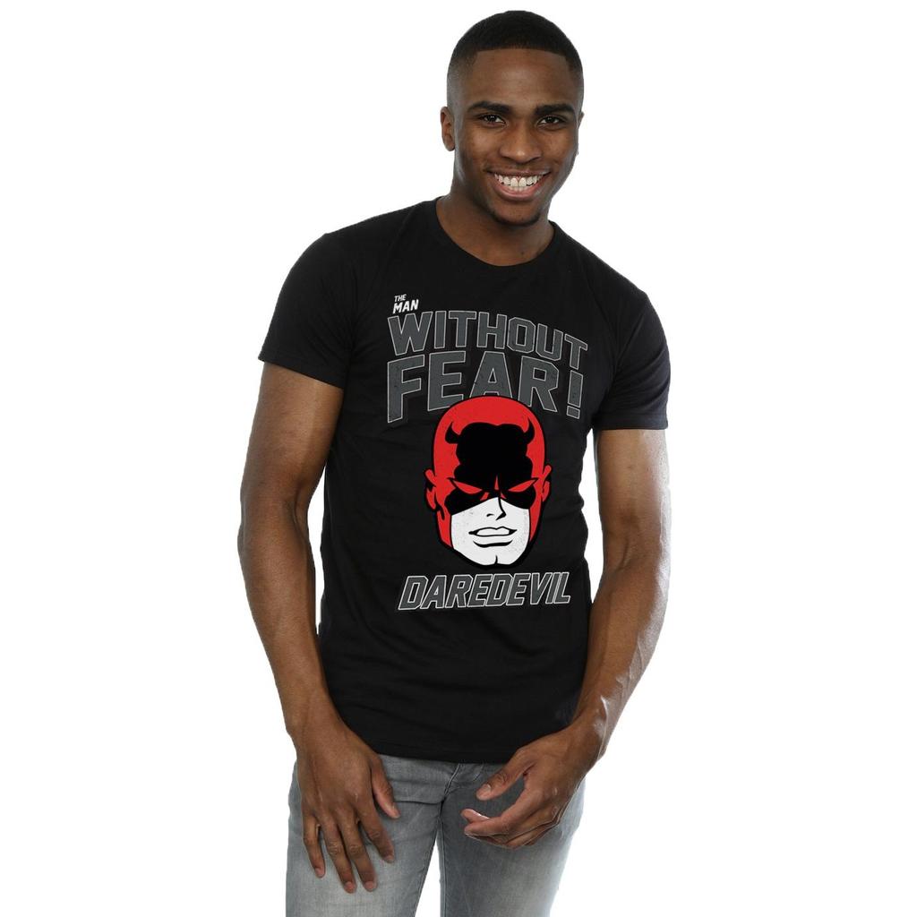 Marvel Mens Daredevil Without Fear T-Shirt