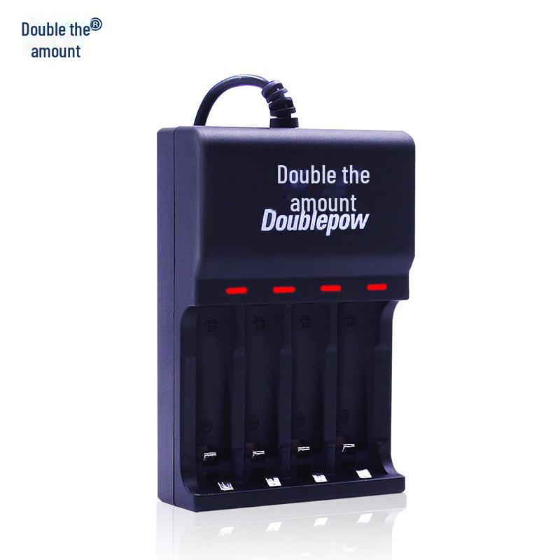 Интеллектуальное 4-слотовое USB-зарядное устройство UK83 для аккумуляторов AA/AAA с двойной емкостью (Вход 5 В)