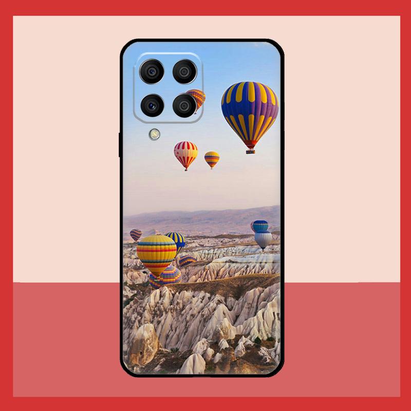 Чехол для путешествий на воздушном шаре в горах для Samsung Galaxy M52 M32 M53 M16 M11 M21 M31 M35 M12 M13 M14 M15 M36 M56 M55 M34 M54