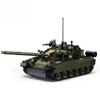 Sluban Т-80 Основной боевой танк Строительные блоки Вторая мировая война Советская армия Модель транспортного средства Вооружение Кубики Подарочные наборы для военных энтузиастов Игрушка для детей