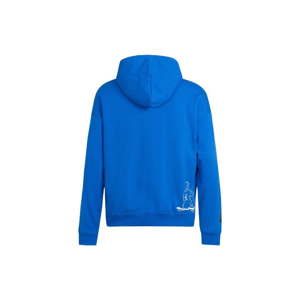 adidas Худи с графическим принтом Originals NAGABAHDYM Унисекс Синий IK4310
