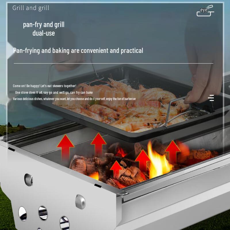 Portable Folding Outdoor BBQ Grill