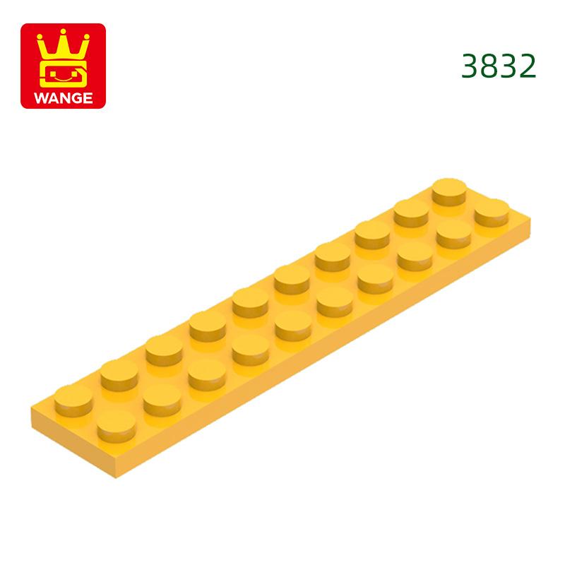 Нетоксичный 34 шт./лот 3832 2x10 Базовый строительный блок Moc Детали платы Совместимые с кубиками DIY Сборные игрушки для детей Подарочная коробка
