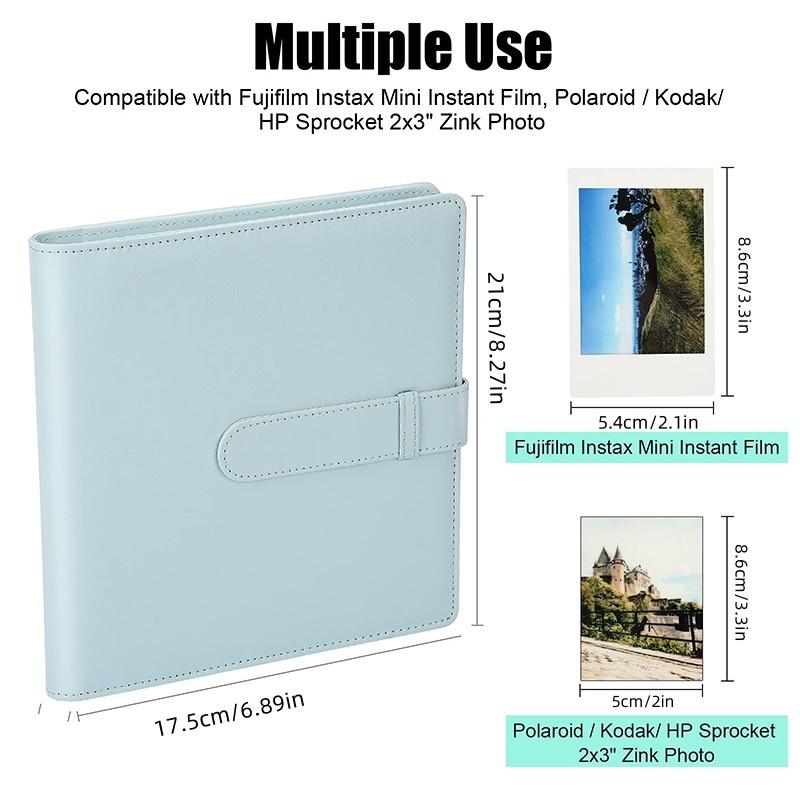 256 Cards Photocard Holder Book Card Protectors Pages Photo Card Card Holder Sleeve for Kpop Storage Office Card Organization Protect Card
