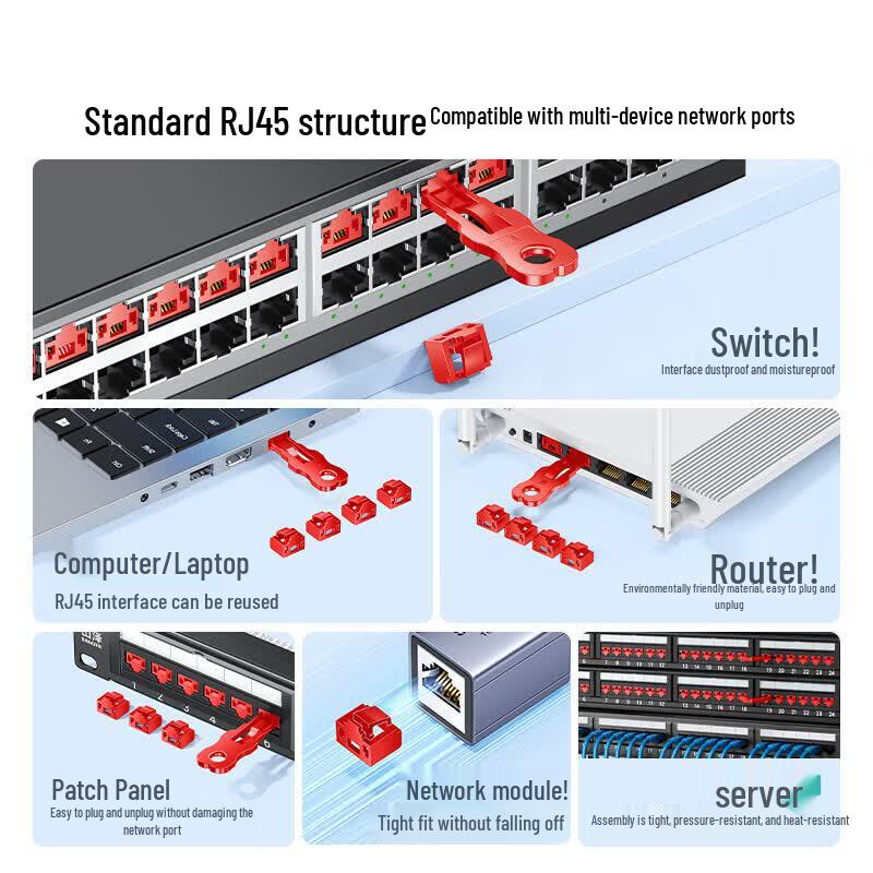 SAMZHE RJ45 Port Lock & Blocker
