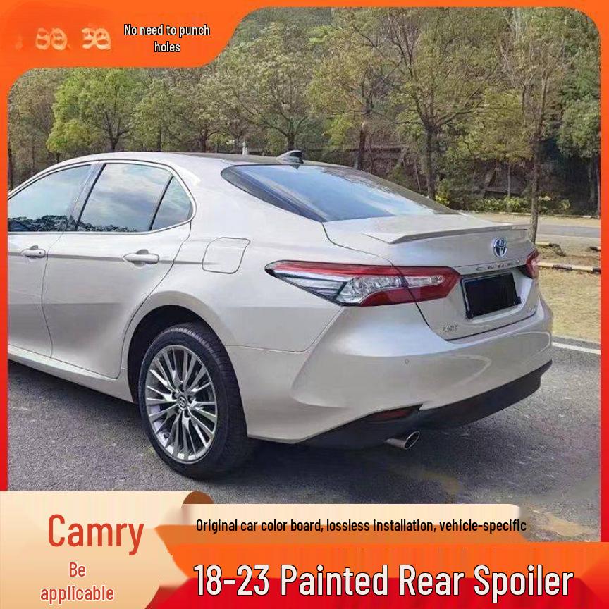 Задний спойлер для Toyota Camry 2018-2022 - Внешняя модификация хвоста без сверления