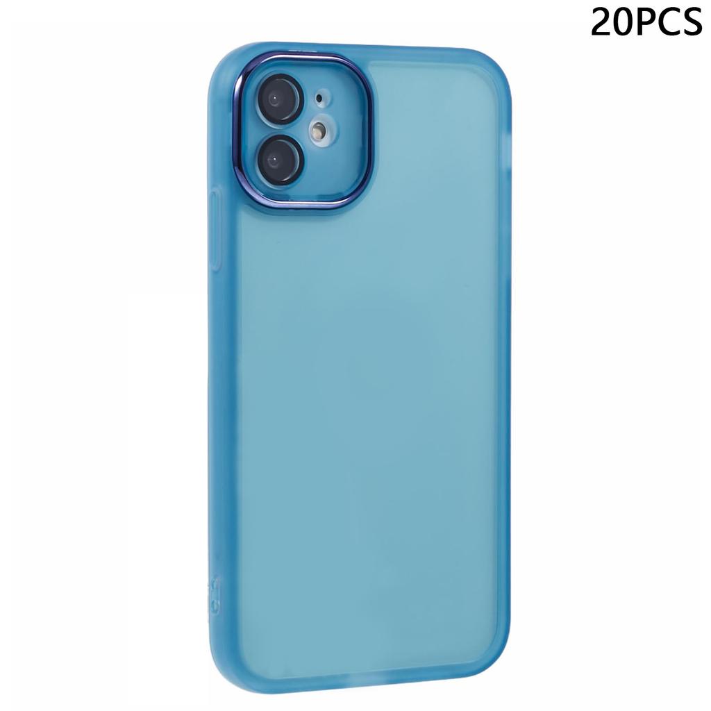 Bulk Purchasing 20Pcs For iPhone 11 Case Electroplated Camera Frame TPU Phone Cover Precise Cutouts