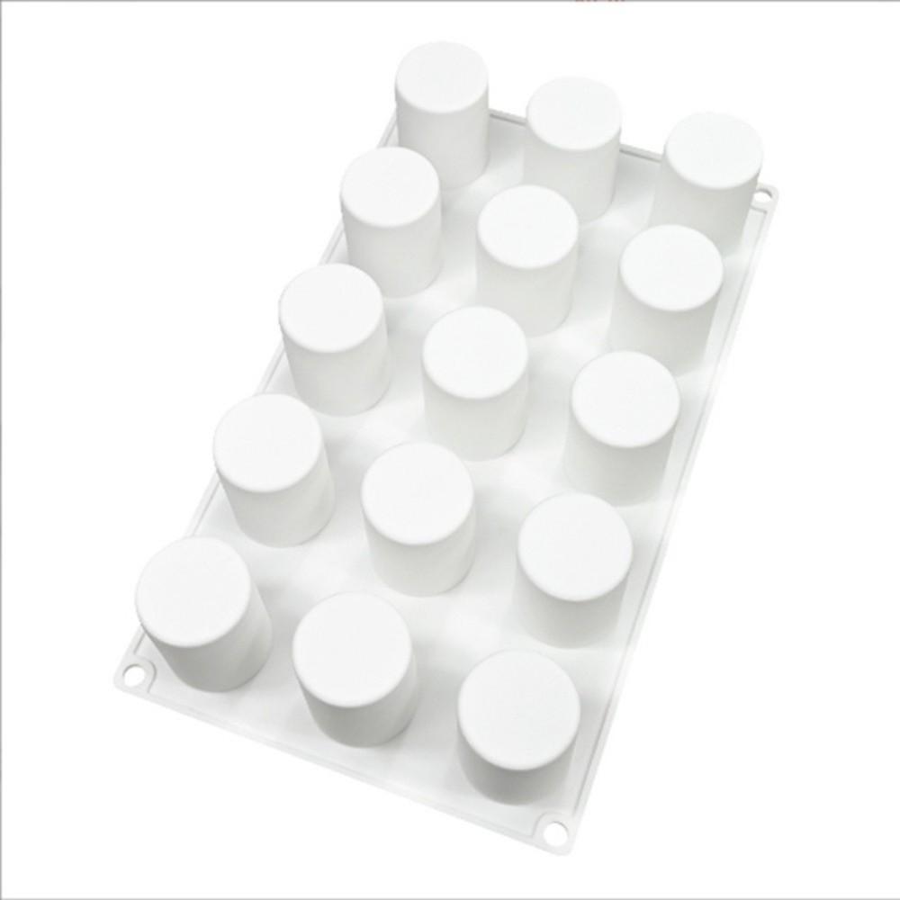 Food Grade Silicone Cylindrical Cake Molds Heat Resistant Mousse Cake Moulds Party Dessert