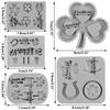 Улица. Форма для помадки на день Святого Патрика, трилистник, силиконовые формы, четырехлистный клевер, шляпа, обувь для лошадей, форма для украшения торта, конфеты, шоколад, клейкая паста, полимерная глина