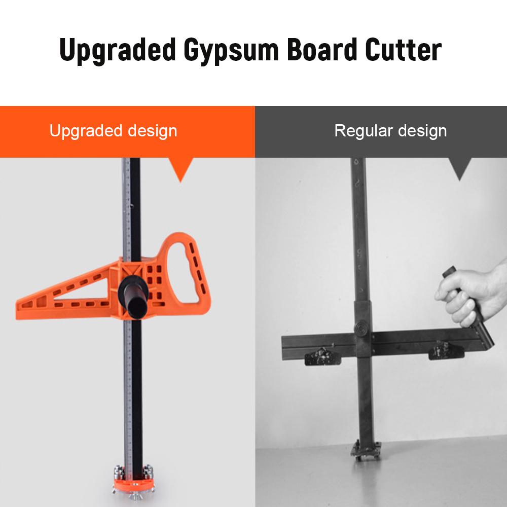 Резак для гипсокартона, ручной прецизионный режущий инструмент, портативный для гипсокартона, ручной толкатель с двойной рукояткой