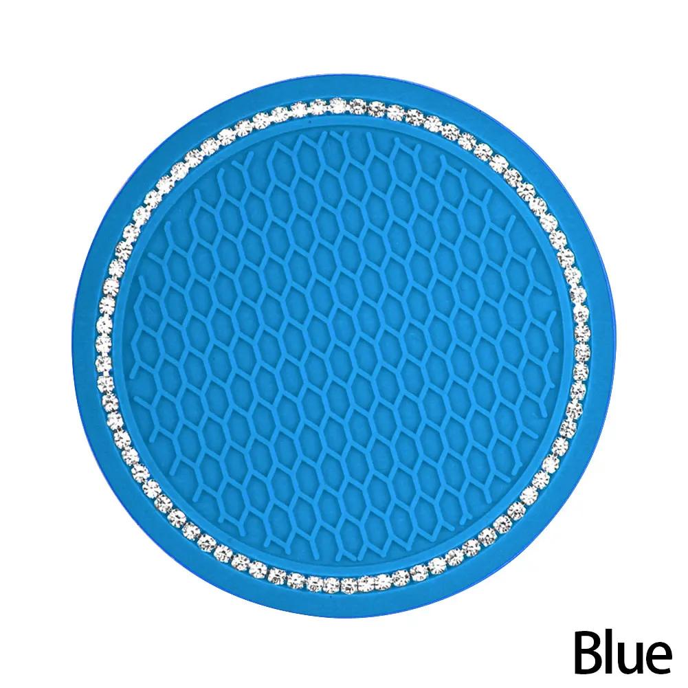 1 шт. автомобильный держатель для стакана с водой из стразов, противоскользящий коврик, силикагель, нескользящий автомобильный коврик для салона автомобиля Mini Cooper