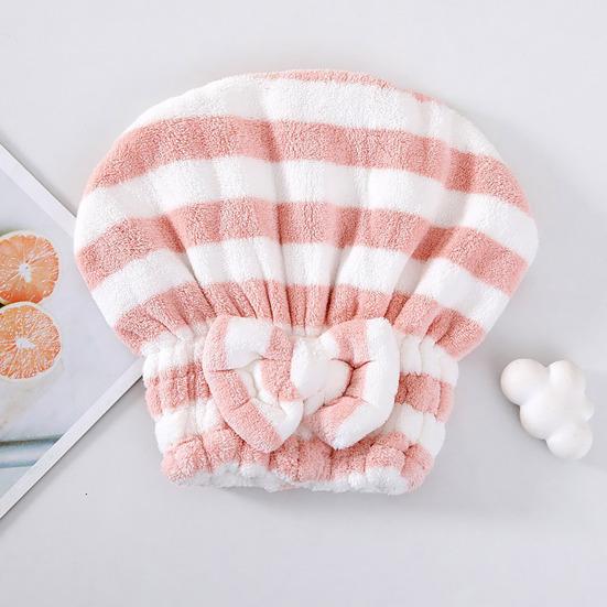 Шапочка для сушки волос с резинкой Суперабсорбент Быстросохнущий Утолщенный Меньше