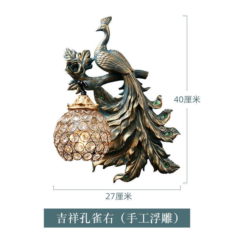 Настенные светильники из смолы, винтажные настенные бра, светильники для гостиной, спальни, домашний художественный декор