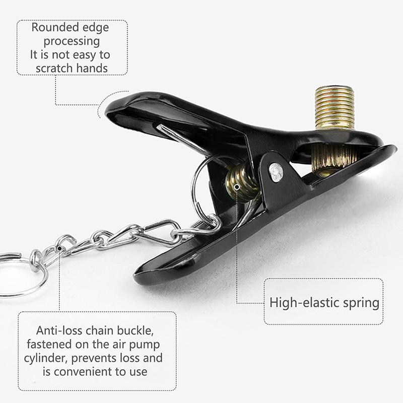 2 шт. насадка для накачивания шин, насадка для велосипедного насоса, многофункциональный соединитель для головного велосипедного насоса, адаптер для головного насоса, велосипедный конвертер