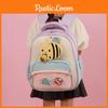 Детский школьный рюкзак с мультяшным дизайном пчелы и легкого нейлона для дошкольников