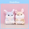 Keychain Rabbit Toy Cartoon Backpack Pendant Plush Doll Gift Cute Decoration