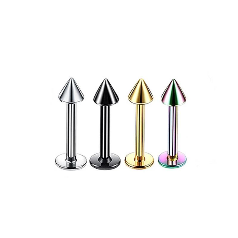 Простой набор ногтей для бровей с носовым кольцом из нержавеющей стали