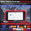LAUNCH CRP129E V2.0 2025 OBD2 Scanner 12 Reset ABS SRS Transmission Engine Code Reader Lifetime Free Update Diagnostic Scan Tool
