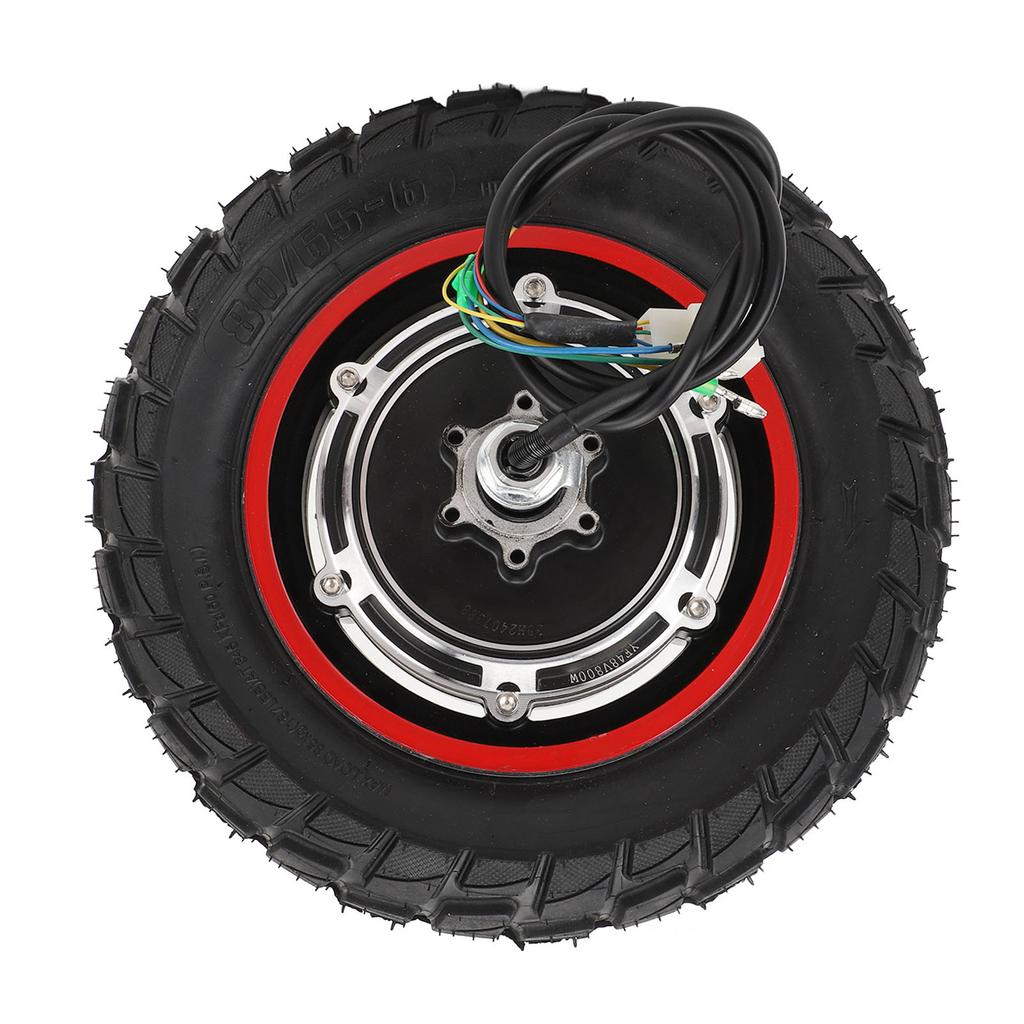 10-дюймовый мотор-редуктор 48 В 800 Вт электрический мотор-редуктор для скутера, задний привод, 250–1000 об/мин, внедорожный