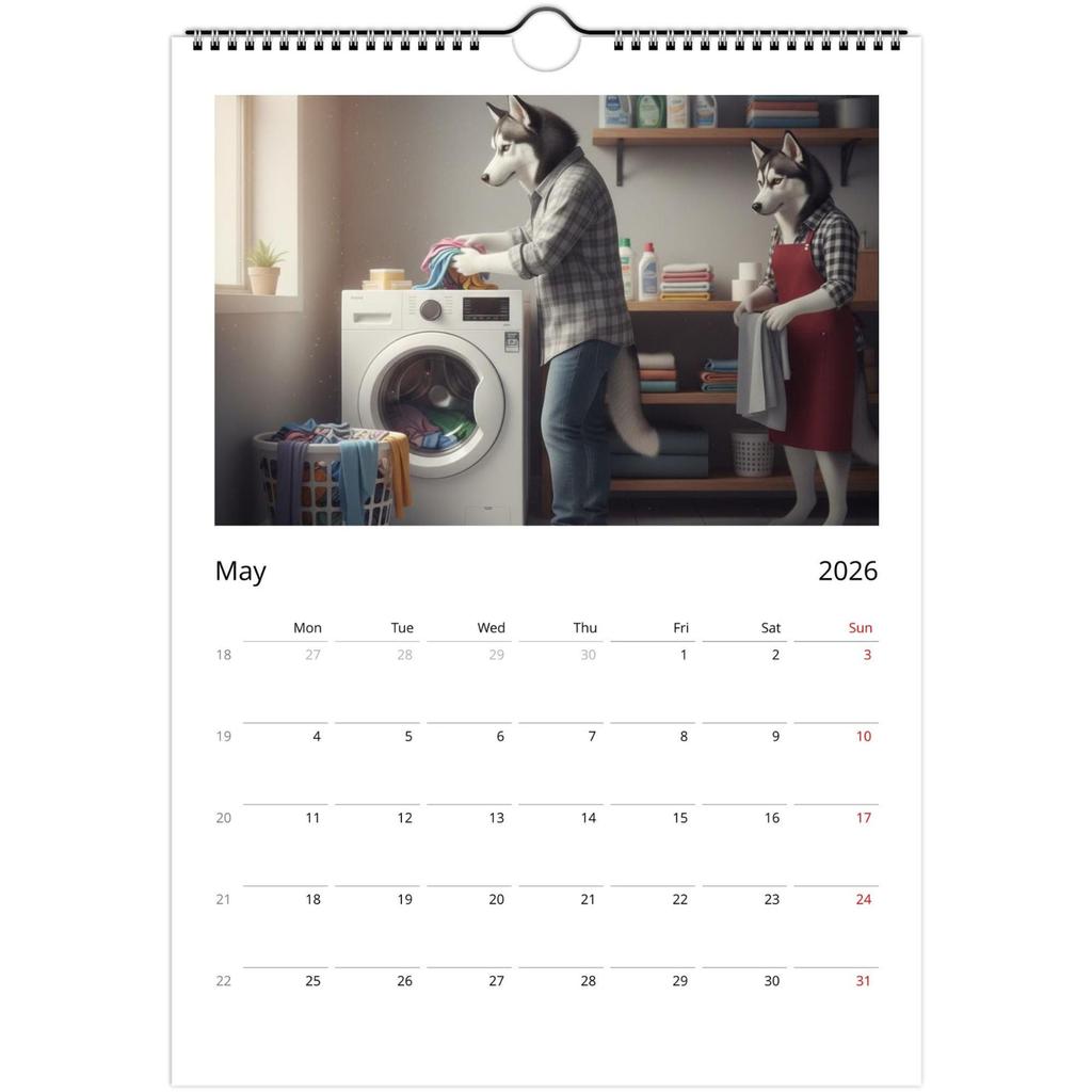 2026 Wall Calendar, Fun Themed Calendar, Fun Chat Gift, Perfect Choice For Home Use.