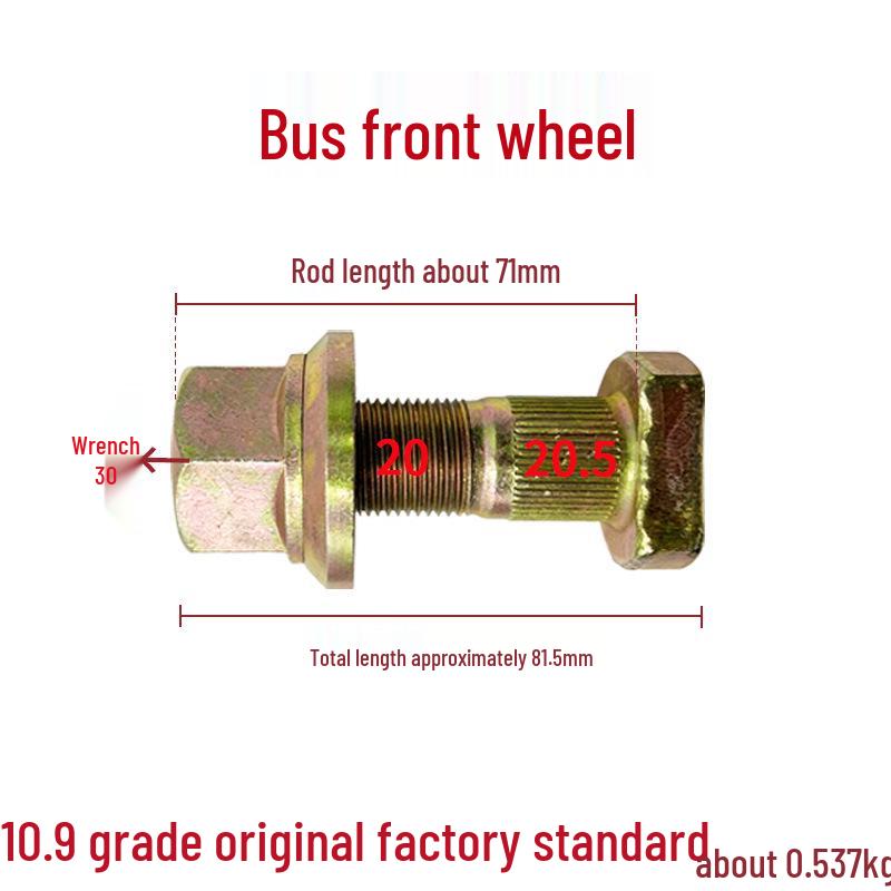 Колпачок болта колеса Meritor Bridge 21 передний/задний для грузовиков, автобусов, легковых автомобилей и сельскохозяйственной техники