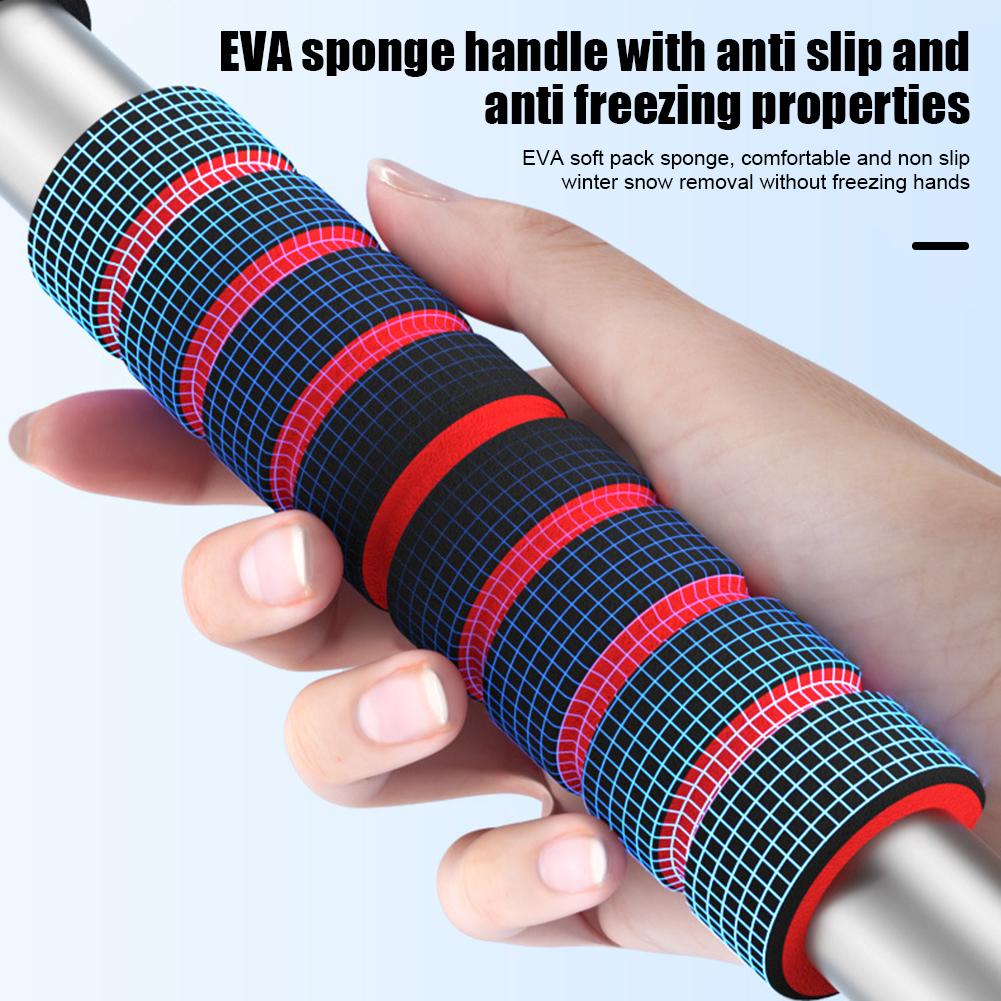 Universal Car Windshield Wiper Snow Removal Brush Removable Snow Shovel Extendable EVA Cleaning Tool Broom Cleaning Accessories