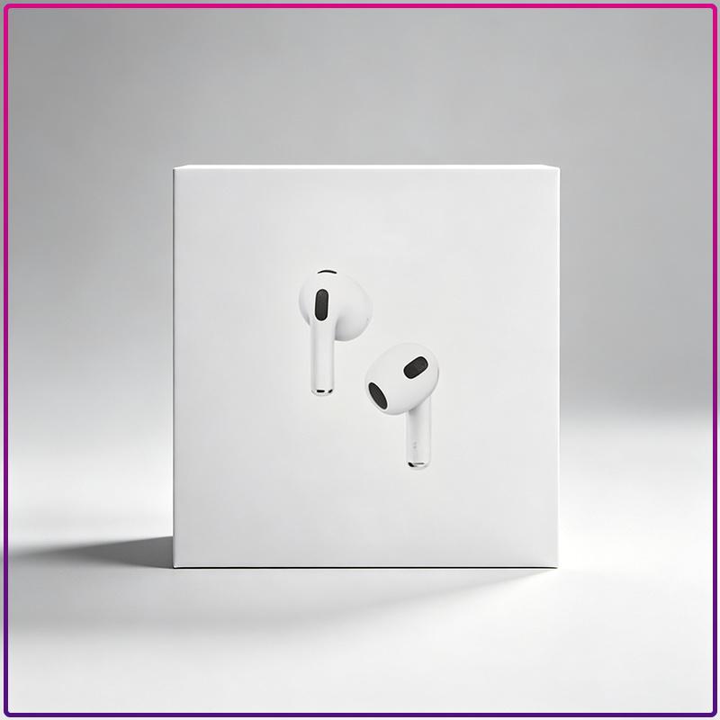 Беспроводные Bluetooth-наушники с пространственным звуком, дизайн AirPods 3, сенсорное управление, чистый голос при звонках, портативный зарядный кейс, внутриканальные спортивные Bluetooth-наушники