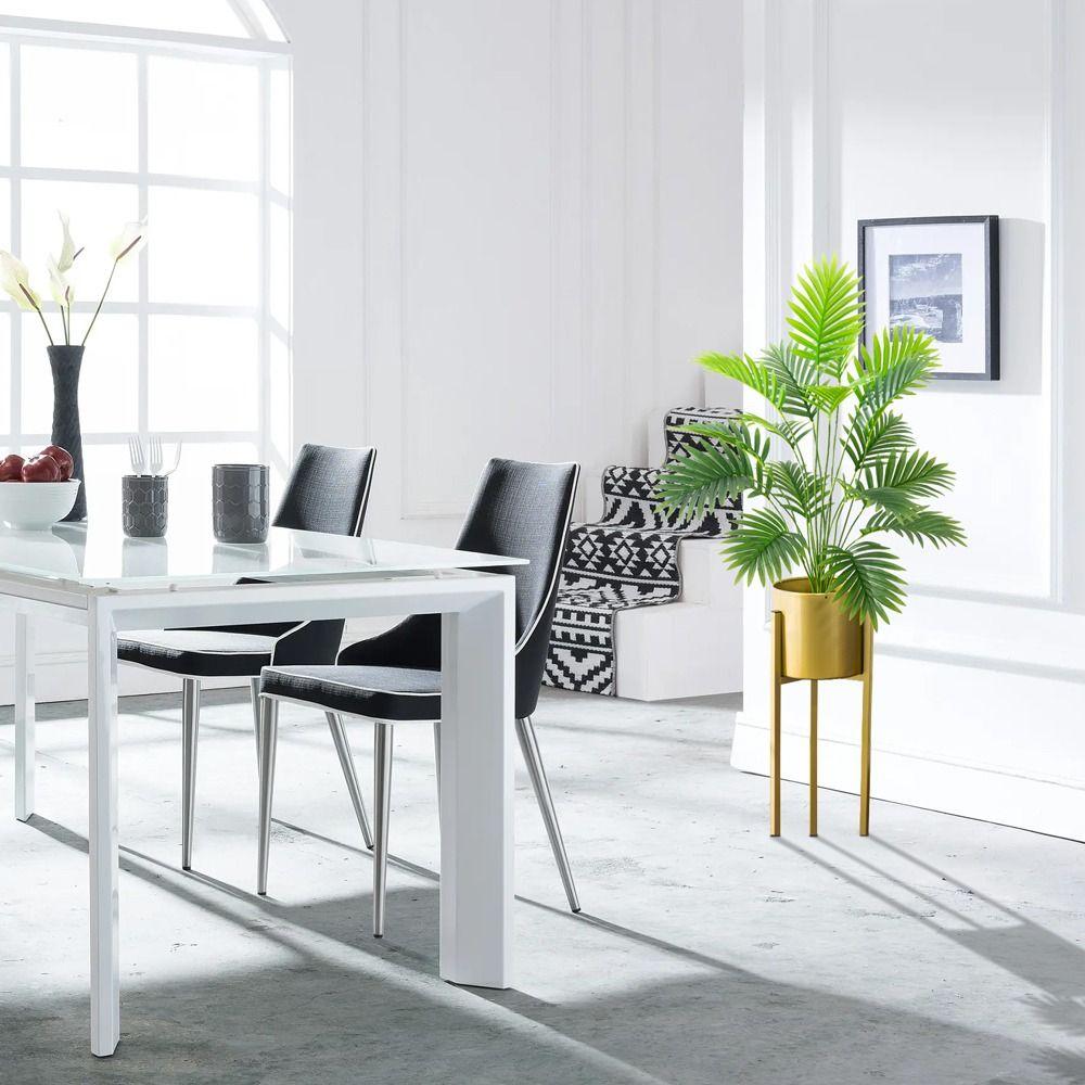 Large Artificial Palm Tree Tropical Plants Fake Palm Leaves Creative Artificial Fern Home