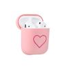 Аксессуары для наушников Милые защитные чехлы для Apple Airpods Жесткий ПК-чехол Сердце любви