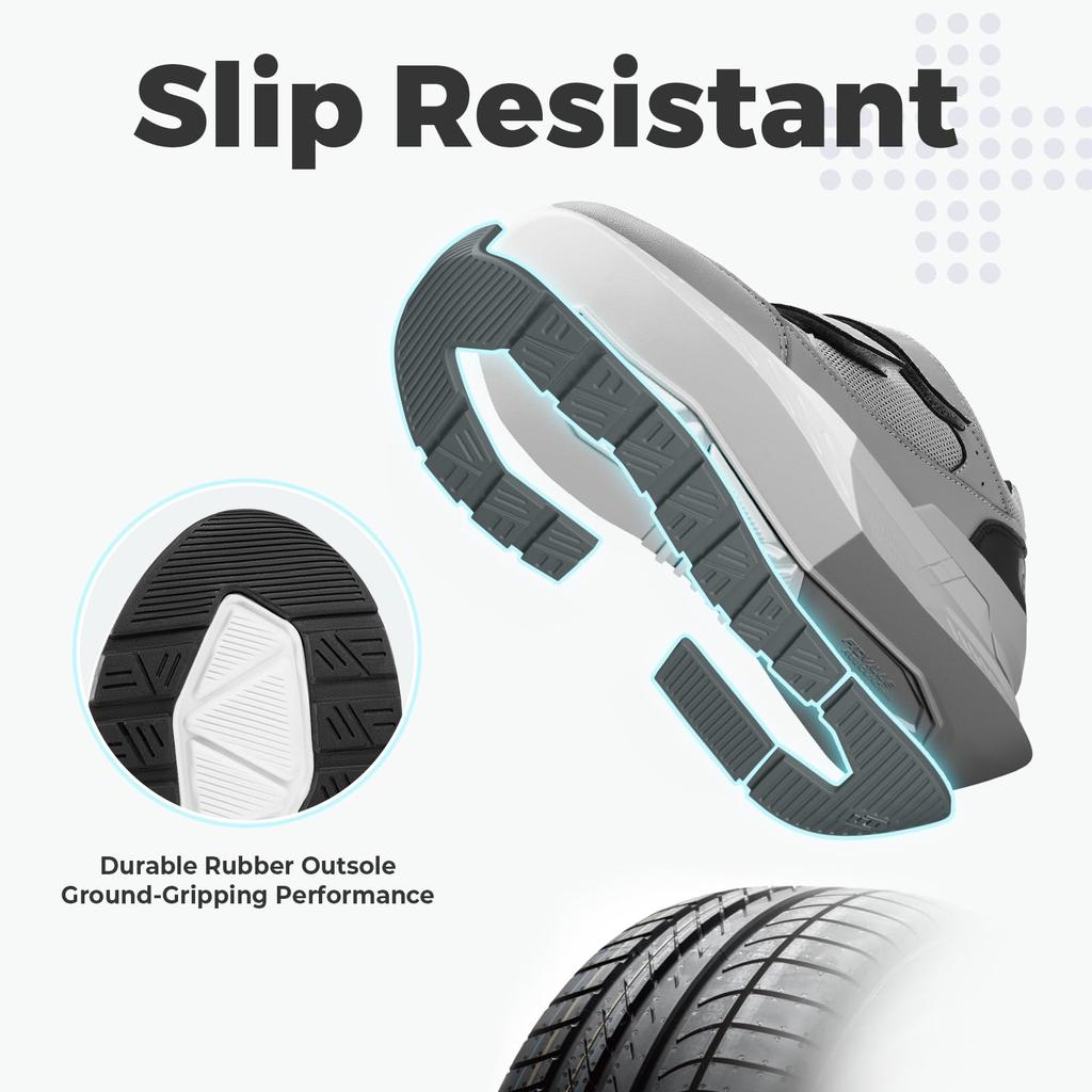 Широкие 2E 4E для ходьбы, толстые, для бега, удобные для ухода за ногами, которые наносят вред вашим ногам [FitVille] Мужская обувь, подошва, кроссовки, обувь, одежда, липучка, обувь, липучка,