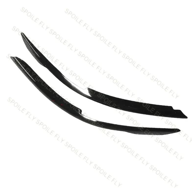 2020 To Up For VW Golf 8 MK8 Front Headlight Eyebrow Eyelids Light Stickers Lamp Cover High Quality ABS Gloss Black Body Kit
