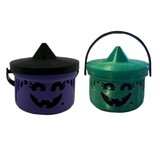 Ведро для тыквы на Хэллоуин Миниатюрный дизайн Тыква Оранжевое ведро Мини-контейнеры для хранения Праздничное украшение на Хэллоуин