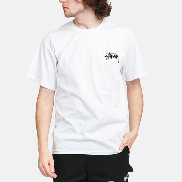Stussy T-Shirts Unisex Crew Neck Moderate 1904606
