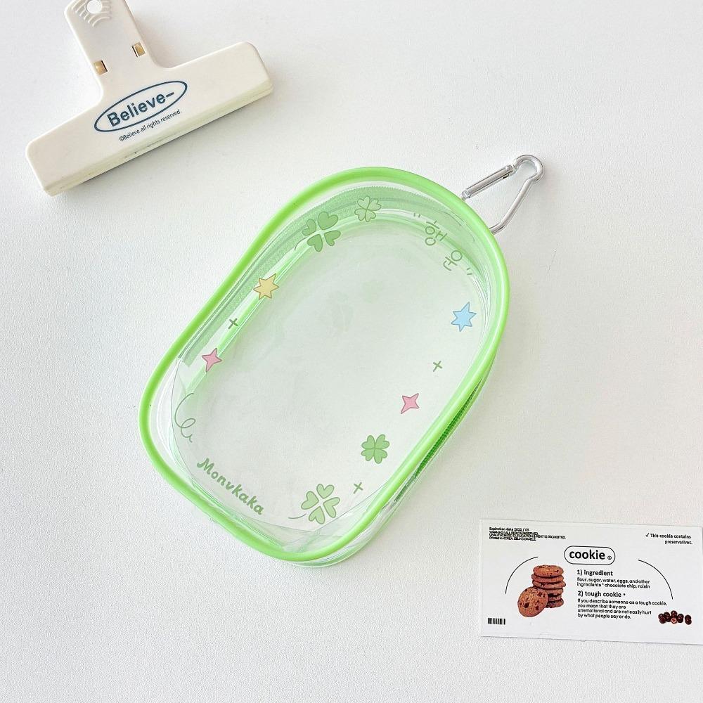 Прозрачная сумка для хранения кукол, мультяшный дизайн, сумка для демонстрации кукол на открытом воздухе, аксессуары для кукол