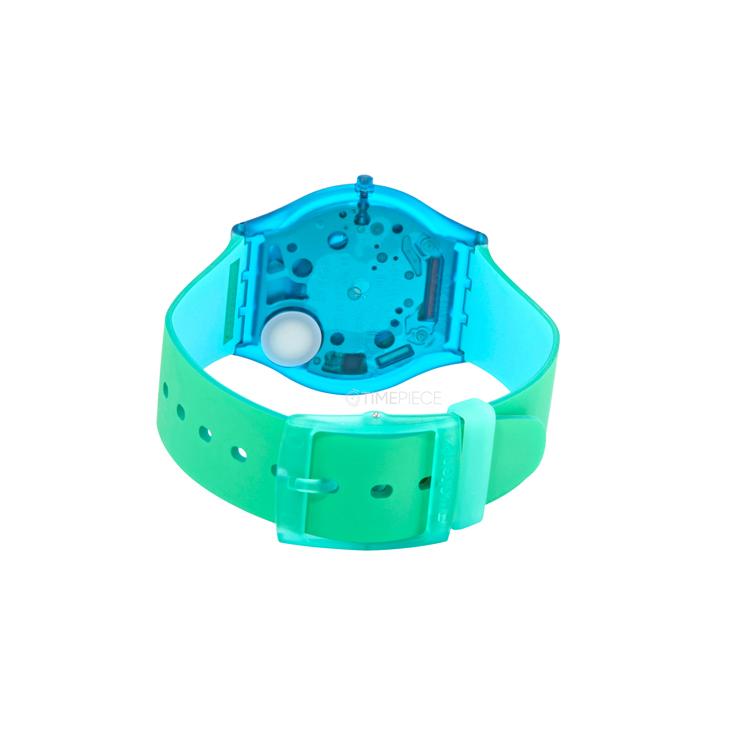 Swatch Унисекс Зеленые Часы SS08Z100 SS08Z100