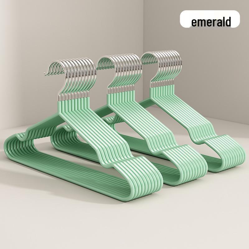 Очень толстая нескользящая вешалка с диповым покрытием для взрослых и детей - Решение для сушки одежды без следов