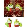 Snake Year Ornament Cartoon Luckys Snake Figurine Landscape Car Interior Home Desktop Decoration