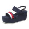 Fashion Summer Large Size  High Heels Platform Wedges Sandals Party Red Female Shoes Comfortable Casual Outdoor Women's Sandals