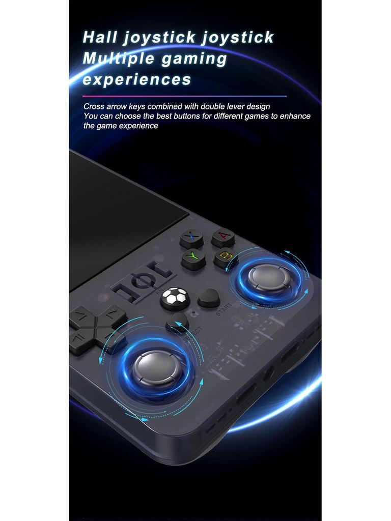 Портативная игровая консоль R36sMAX: 4,0-дюймовый HD-экран, двойной джойстик, в стиле ретро-аркады