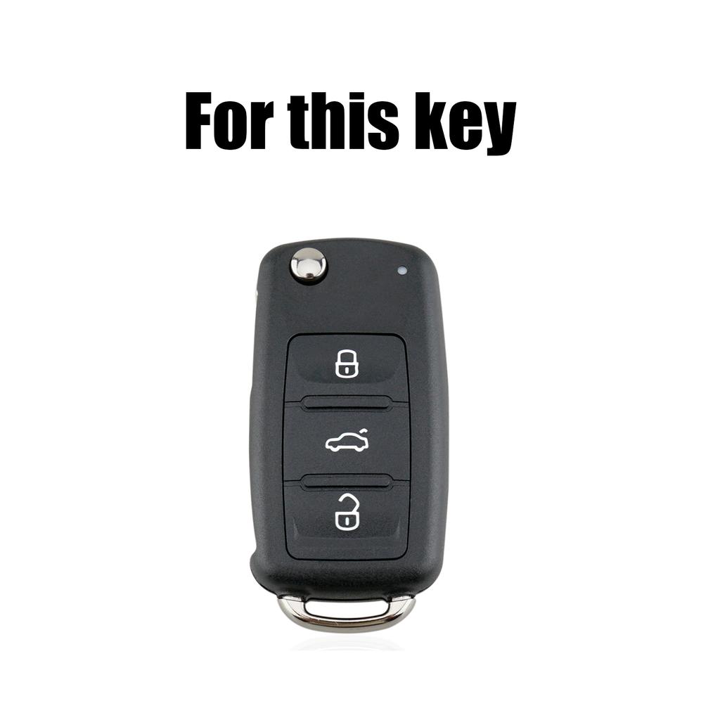 Для Volkswagen Golf Mk6 Cab Estate Plus Sharan Kombi Skoda Seat 3 кнопки складной пульт дистанционного управления Smart Flip Car Key Fob чехол Shell