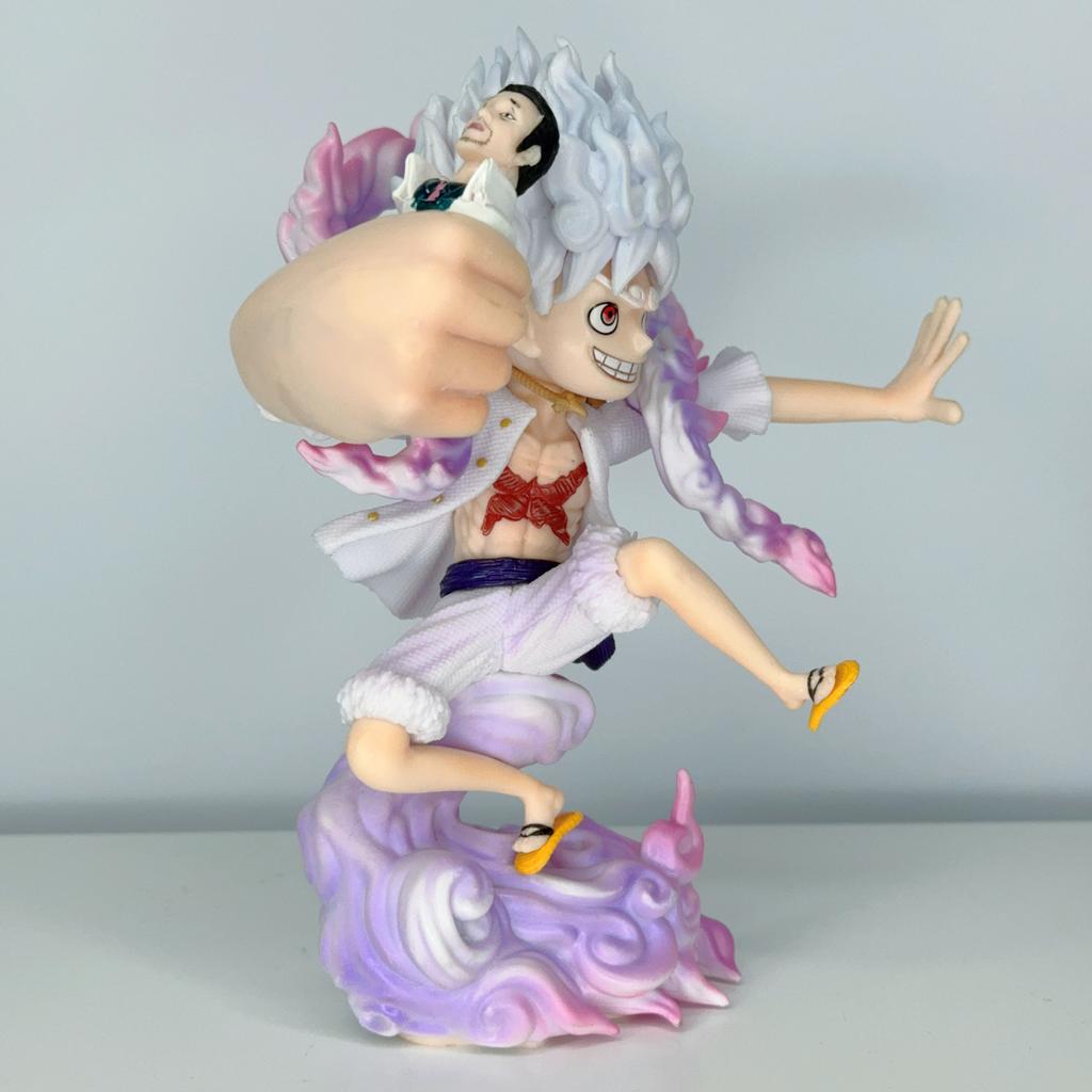Аниме Фигурка 5-й Гир Луффи Фигурка One Piece Фигурка Луффи Ника Статуэтка из ПВХ Коллекционная Модель Игрушки Подарки