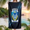 Warrington Wolves Fashion Beach Towel Portable Soft Quick Dry Towel For Swimming Camping Holiday Use