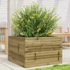 VidaXL Planter 70x70x45.5 Cm Impregnated Pine Wood, Outdoor Planter, Flower Box, Plant Box, Planter 847257