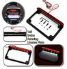 Universal 12V LED Motorcycle License Plate Light Stop Light for USA Number Frame
