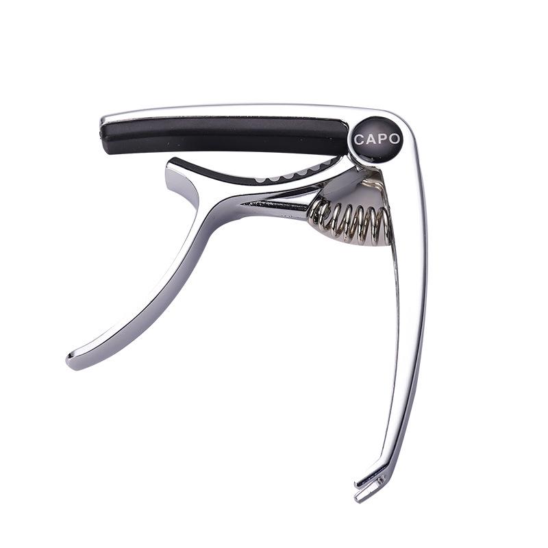Zinc Alloy Dual-Use Capo for Acoustic & Electric Guitars
