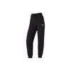 Solid Color Casual High-Waisted Knitted Sports Pants Women Bottoms Black 682160-01