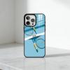 Спортивный чехол для телефона с бадминтоном для iPhone 17, 16, 15, 14, 13 Plus, Pro Max, магнитный для Magsafe, беспроводная зарядка
