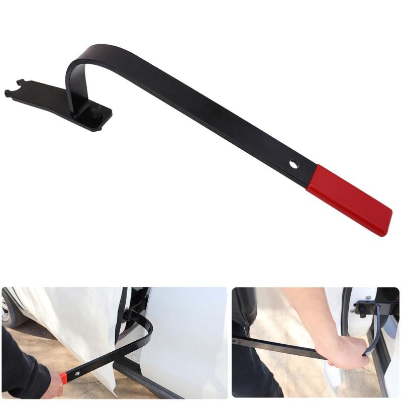 Инструмент для выравнивания дверей автомобиля Регулирует петли на большинстве дверей автомобиля Регулятор для болтовых и сварных петель Инструмент для ремонта Легко управлять