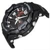 Casio Gravitymaster Военный Стиль Полет Классический Указатель Двойной Дисплей Спортивные Водонепроницаемые Кварцевый Механизм Резиновый Ремешок Мужские Часы Черные GA-1000-1A