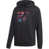 Adidas Originals D Hoodie Soft Comfortable Long Sleeve American Sweatshirt Men Hoodies Black DV2038